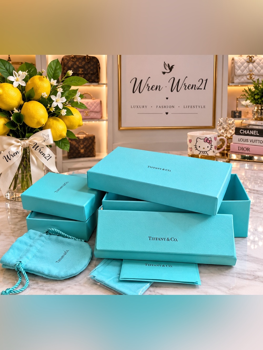 💎🩵 AUTHENTIC TIFFANY & CO. ACCESSORIES — LUXURY PACKAGING FIND! 🩵💎
